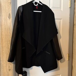 SPANX Black Open Front Jacket